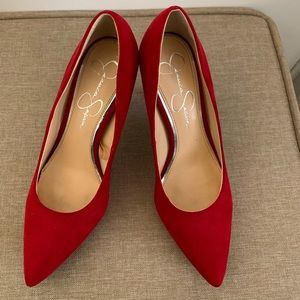 Jessica Simpson Red Pumps